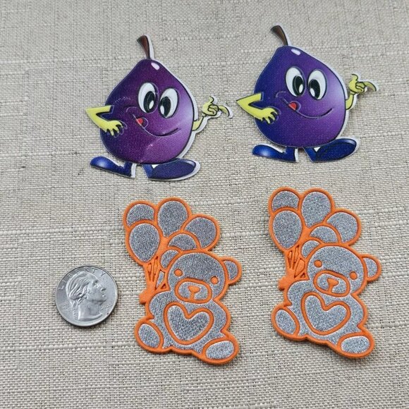 Iron On Patches for Clothes Jacket Jeans Craft Lof or 4 patches Applique - Picture 10 of 11